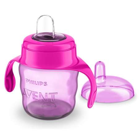 Чашка с носиком Philips Avent Comfort 200 мл 6 мес+ Розовая