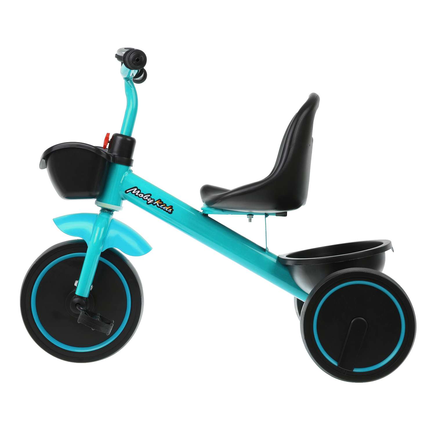 Велосипед Moby Kids Cosmo 10х8. Синий - фото 2