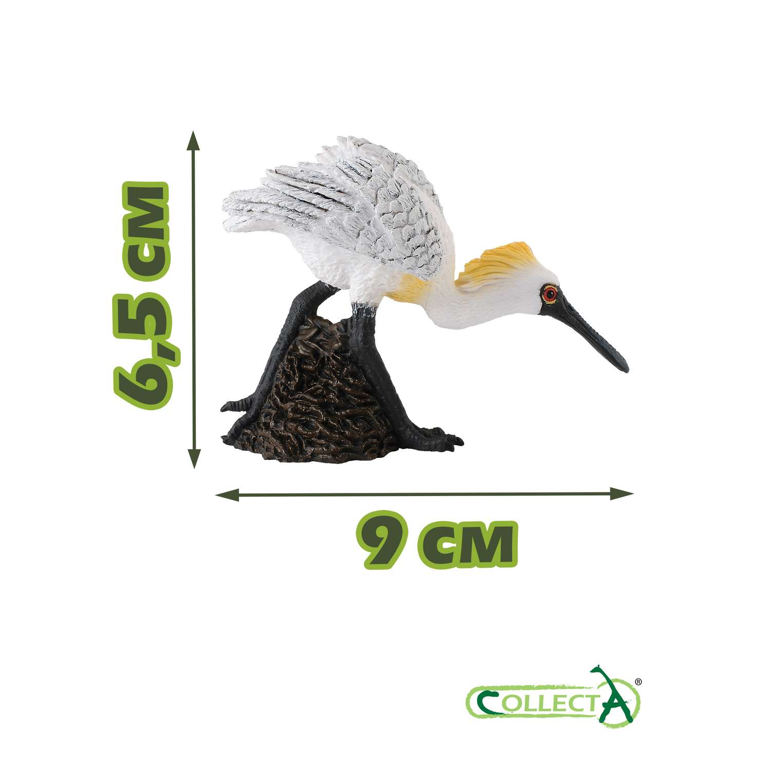 Игрушка Collecta Черноголовая колпица фигурка птицы - фото 2
