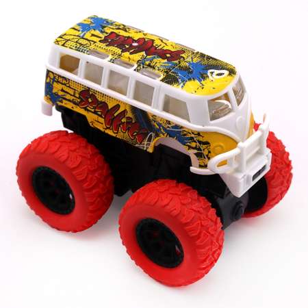 Автобус Funky Toys с красными колесами FT8484-6