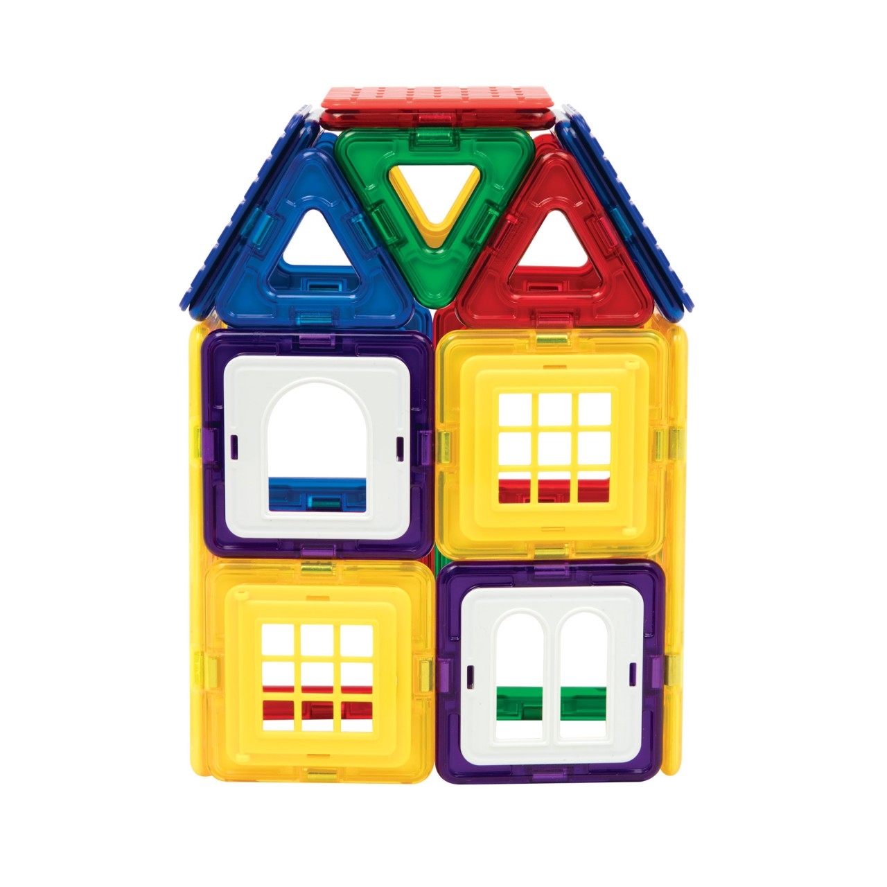 Магнитный конструктор MAGFORMERS WOW House set 28 деталей - фото 10