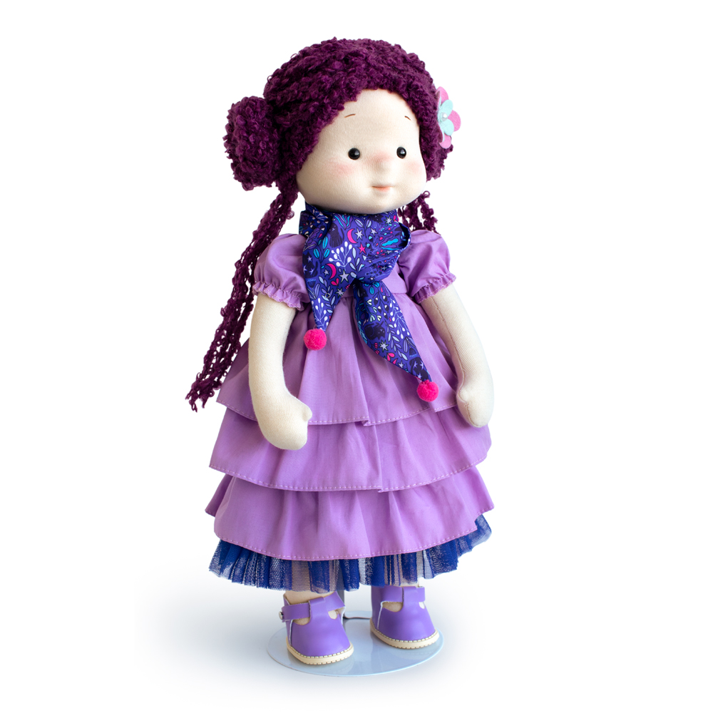 Мягкая кукла BUDI BASA Тиана с кошечкой Черничкой 38 см Minimalini Mm-Tiana-01 Mm-Tiana-01 - фото 6