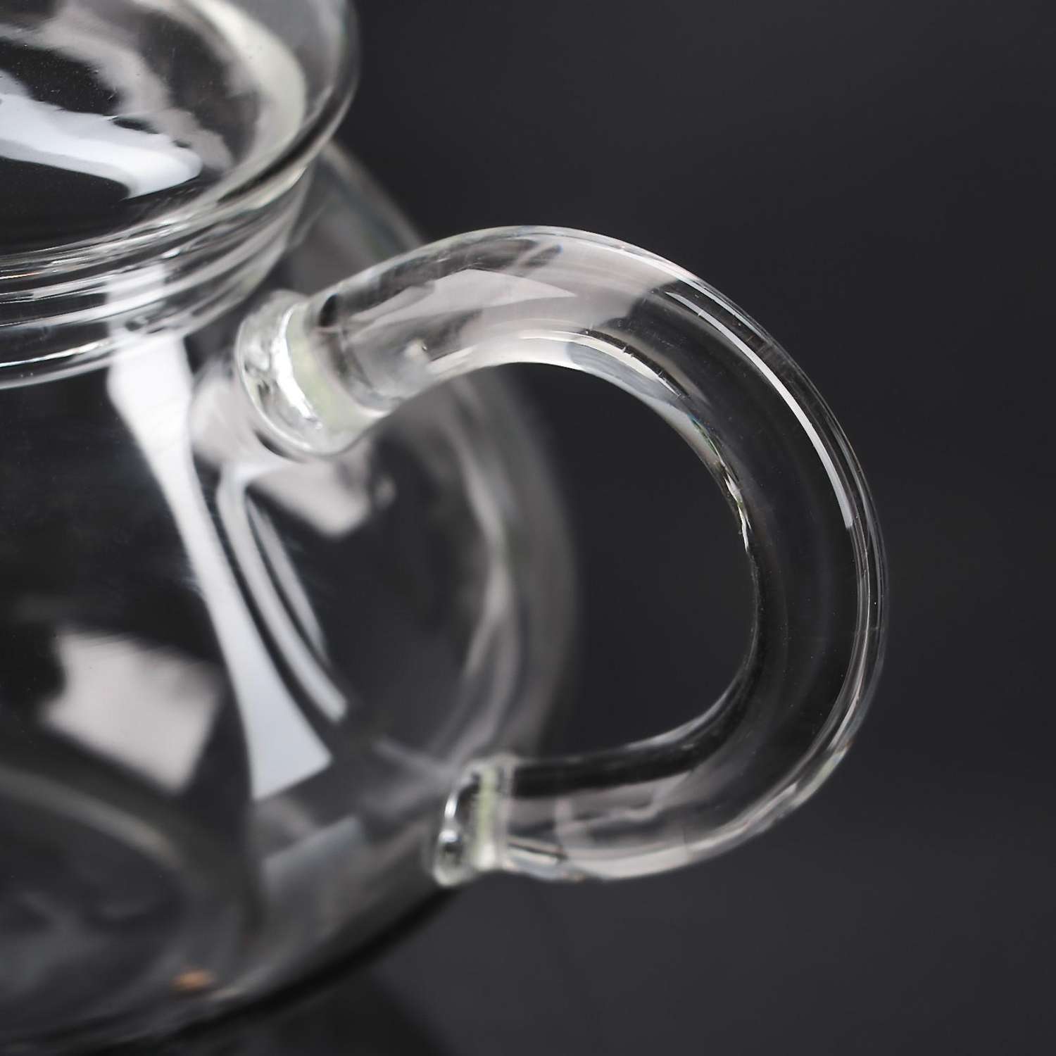 Чайник Sima-Land стеклянный заварочный с металлическим ситом «Дамбо» 100 мл - фото 4