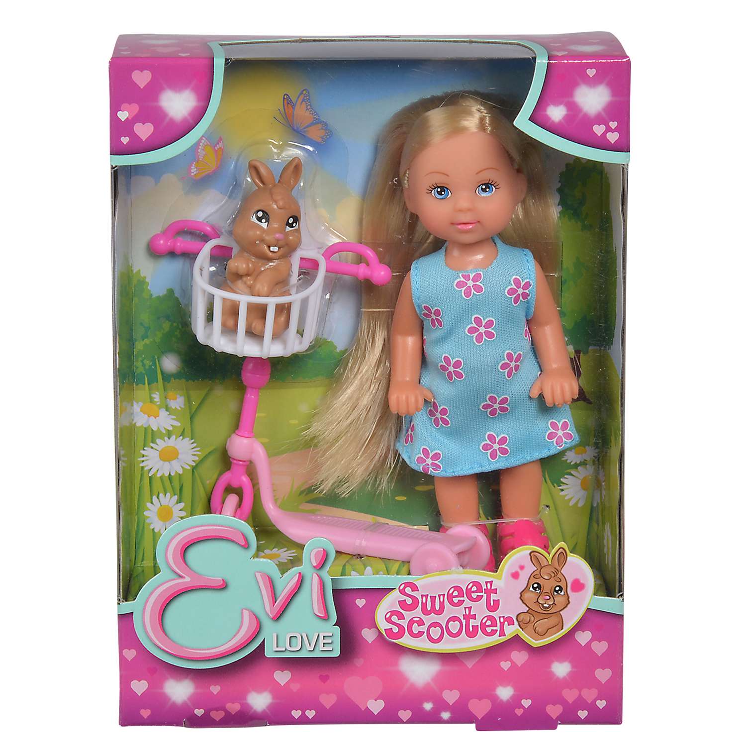 Кукла Evi Simba на самокате с кроликом 5733338 5733338 - фото 2