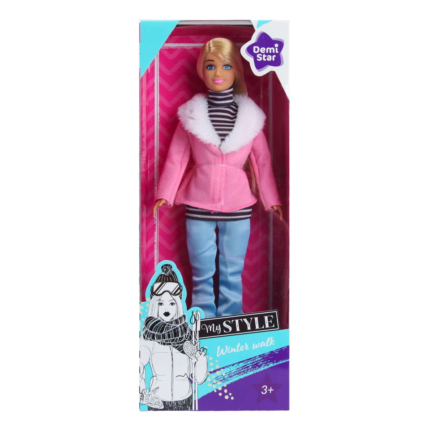 Кукла Demi Star в куртке с опушкой 99679 99679 - фото 5