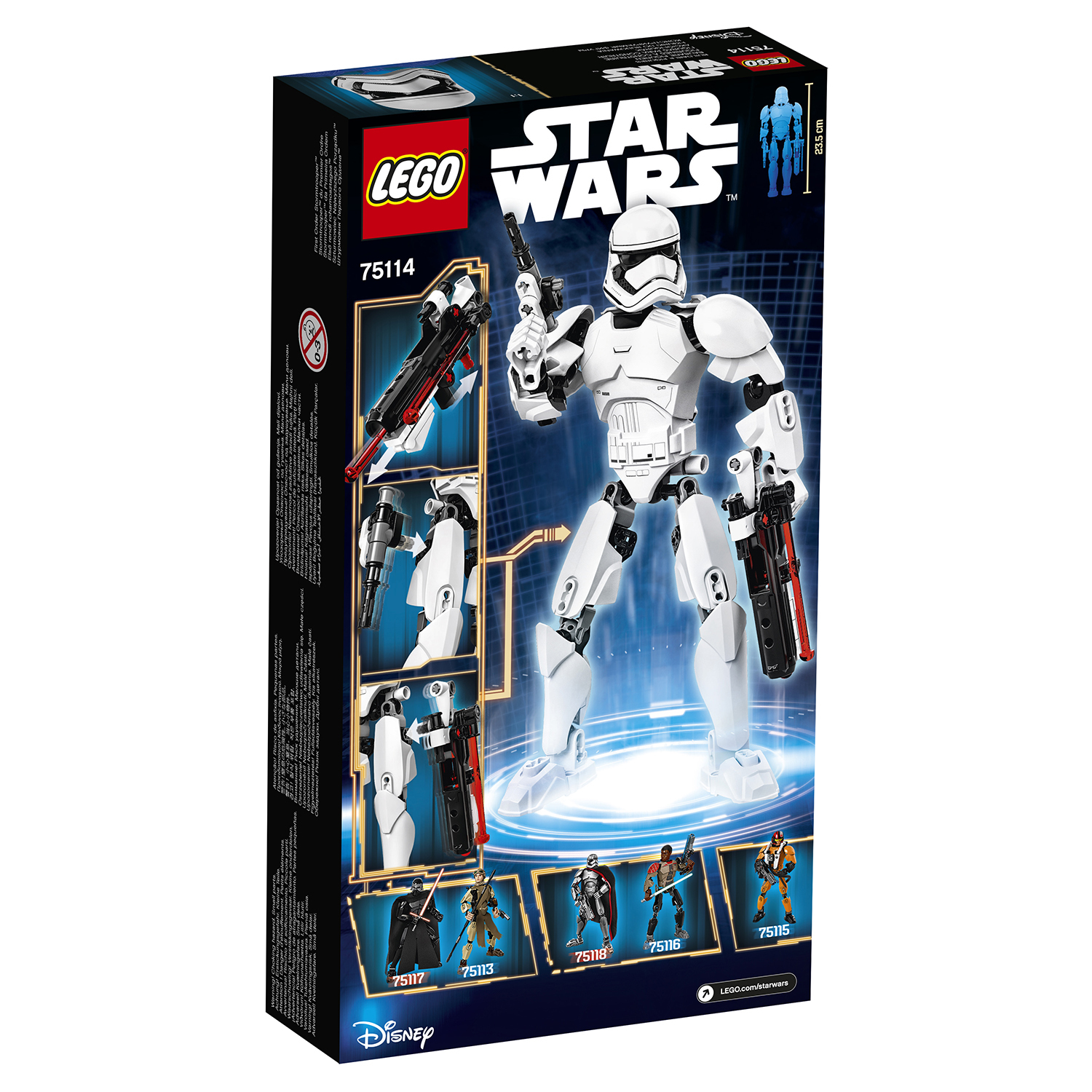 Конструктор LEGO Star Wars Штурмовик Первого Ордена блочный - фото 3