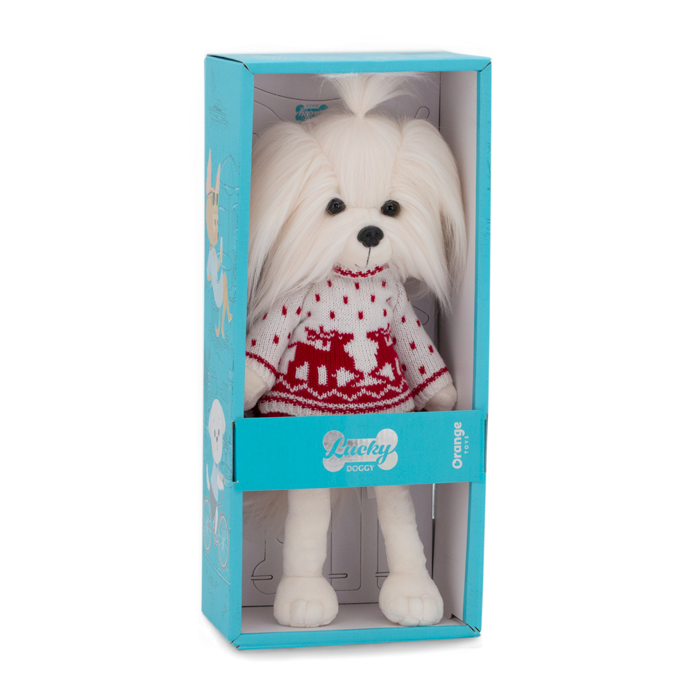 Мягкая игрушка Orange Toys Lucky Doggy Mimi: Скандинавские мотивы С каркасом 37см - фото 2