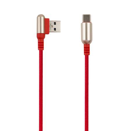 Дата-кабель RedLine Loop USB - Type-C красный