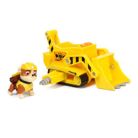 Набор игровой Щенячий патруль Rubble машинка+фигурка 6053384