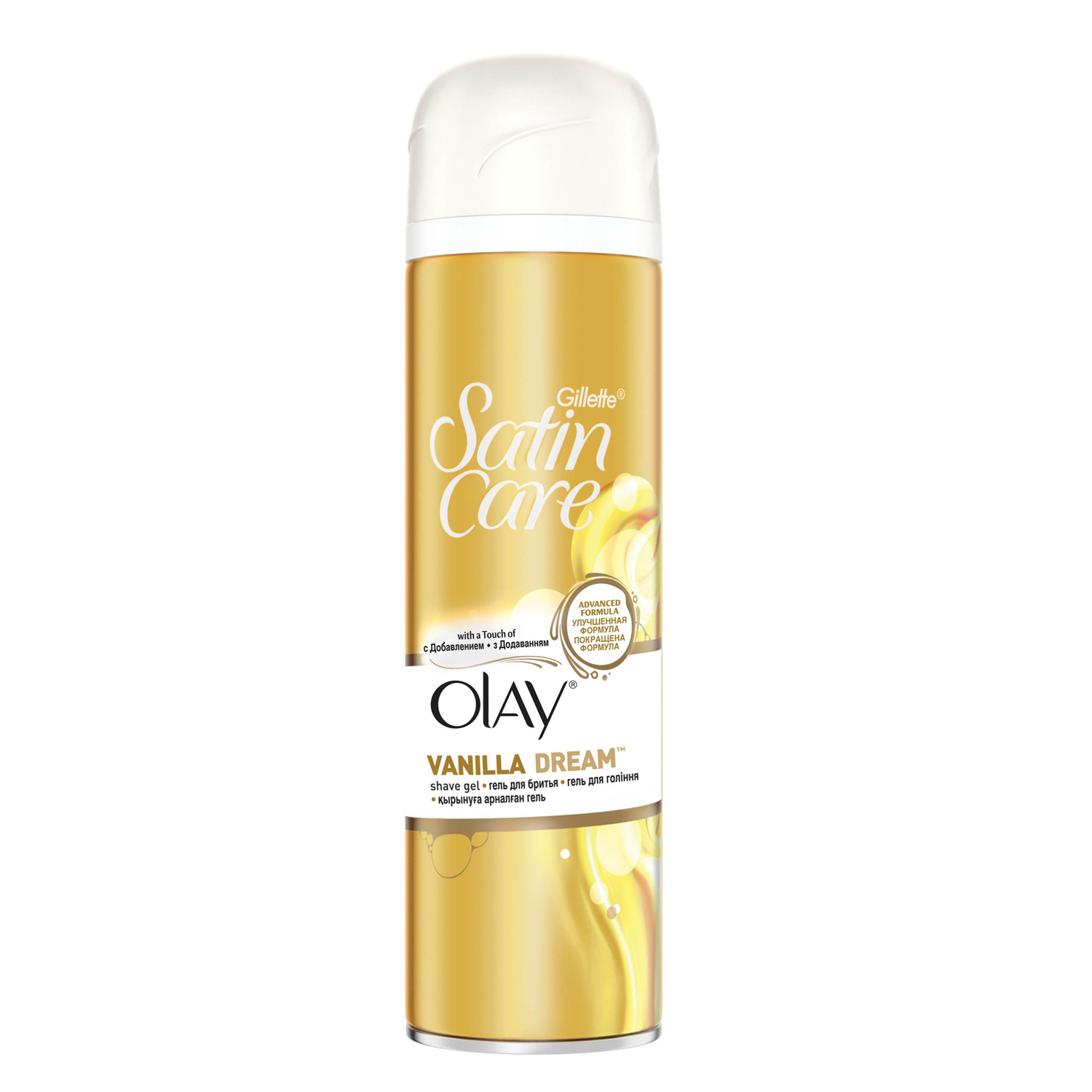 Гель для бритья Venus Gillette Satin Care Olay Vanilla Dream 200 мл - фото 1