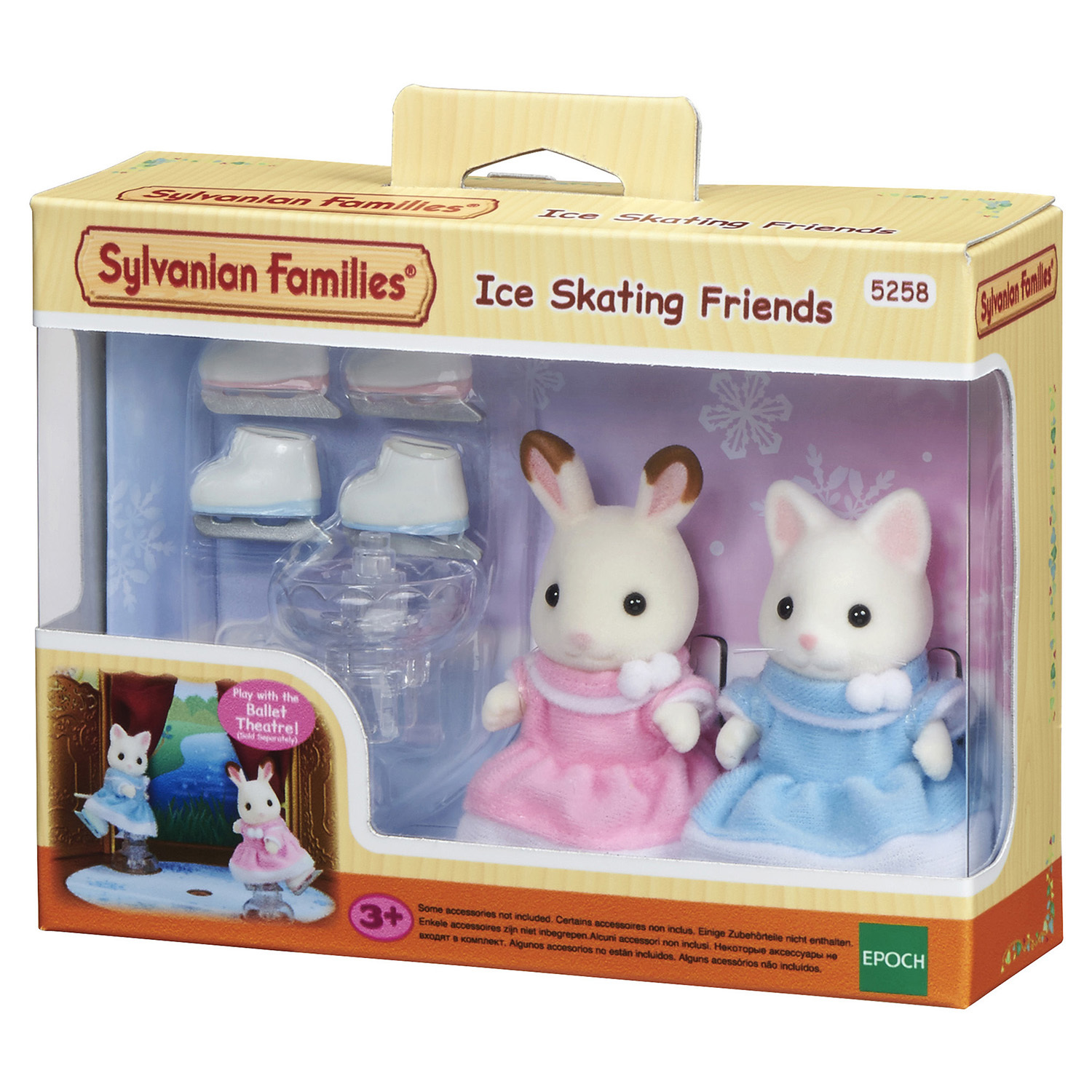 Набор Sylvanian Families "Друзья на коньках" (5258) - фото 3