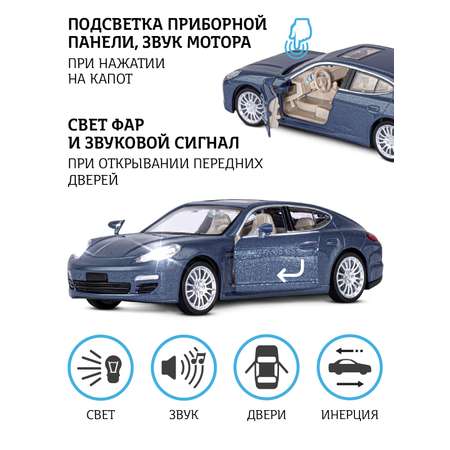 Автомобиль АВТОпанорама Porsche 1:32 инерционный