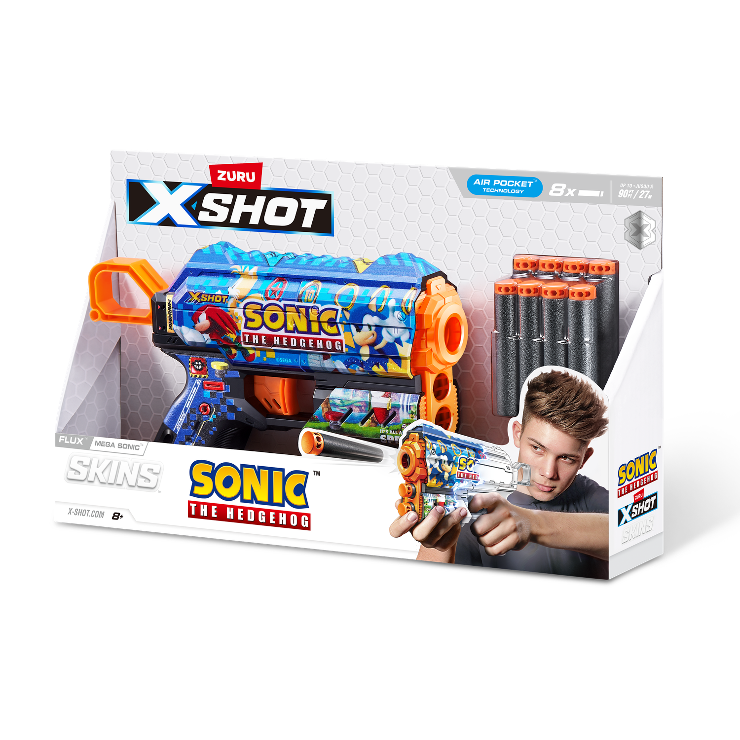 Набор для стрельбы XShot Skins Flux Sonic в ассортименте 36648 - фото 12