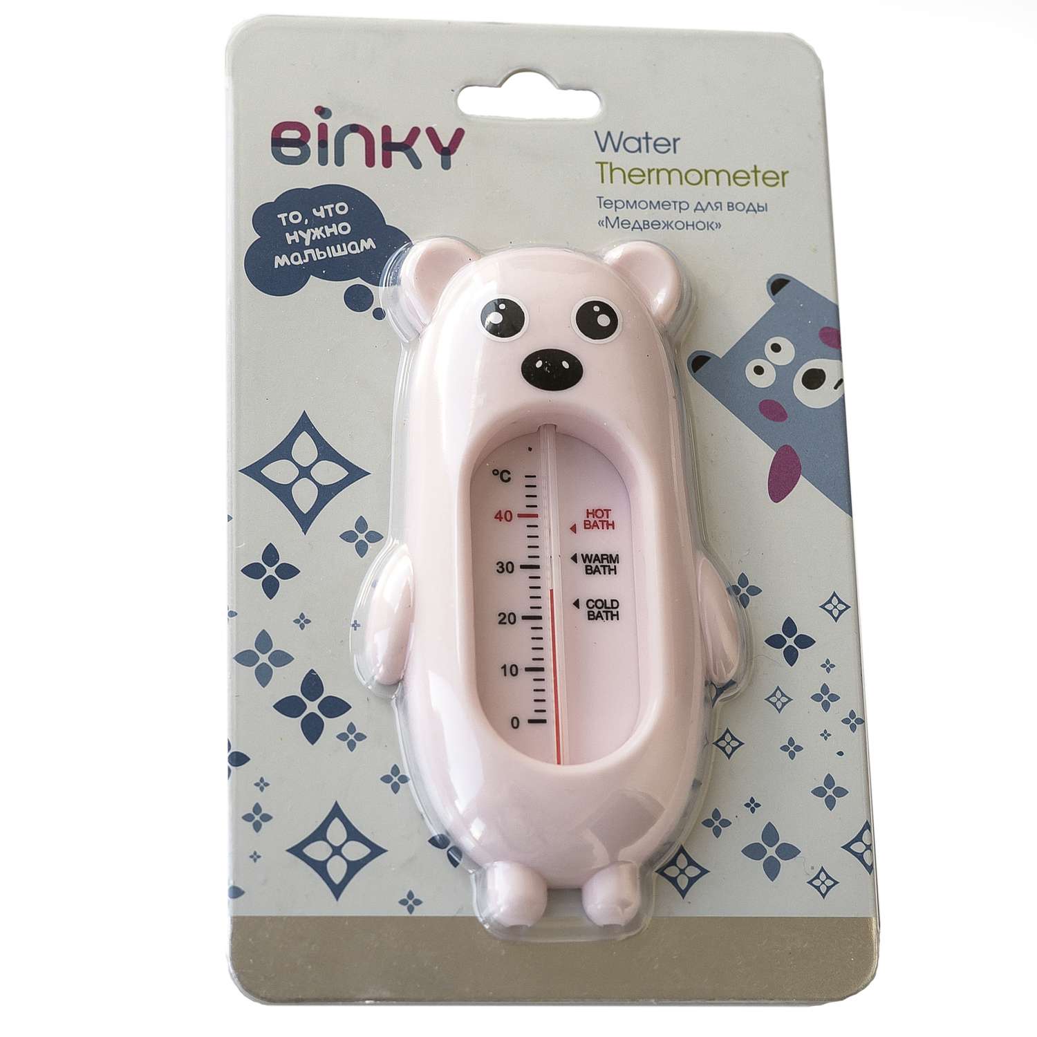 Термометр для воды Binky Медвежонок 9017 - фото 2