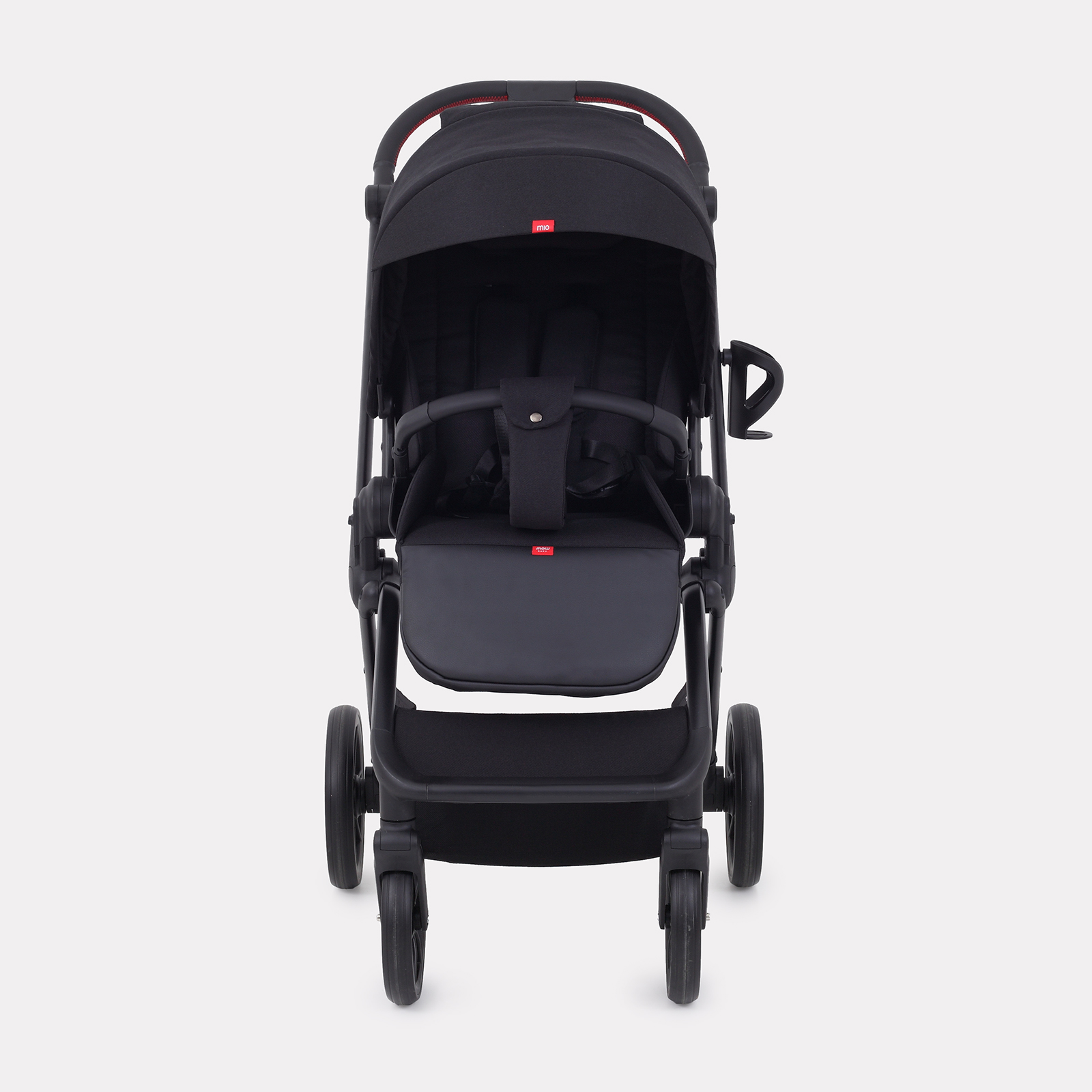 Коляска детская MOWbaby Mio MB102 Black - фото 5