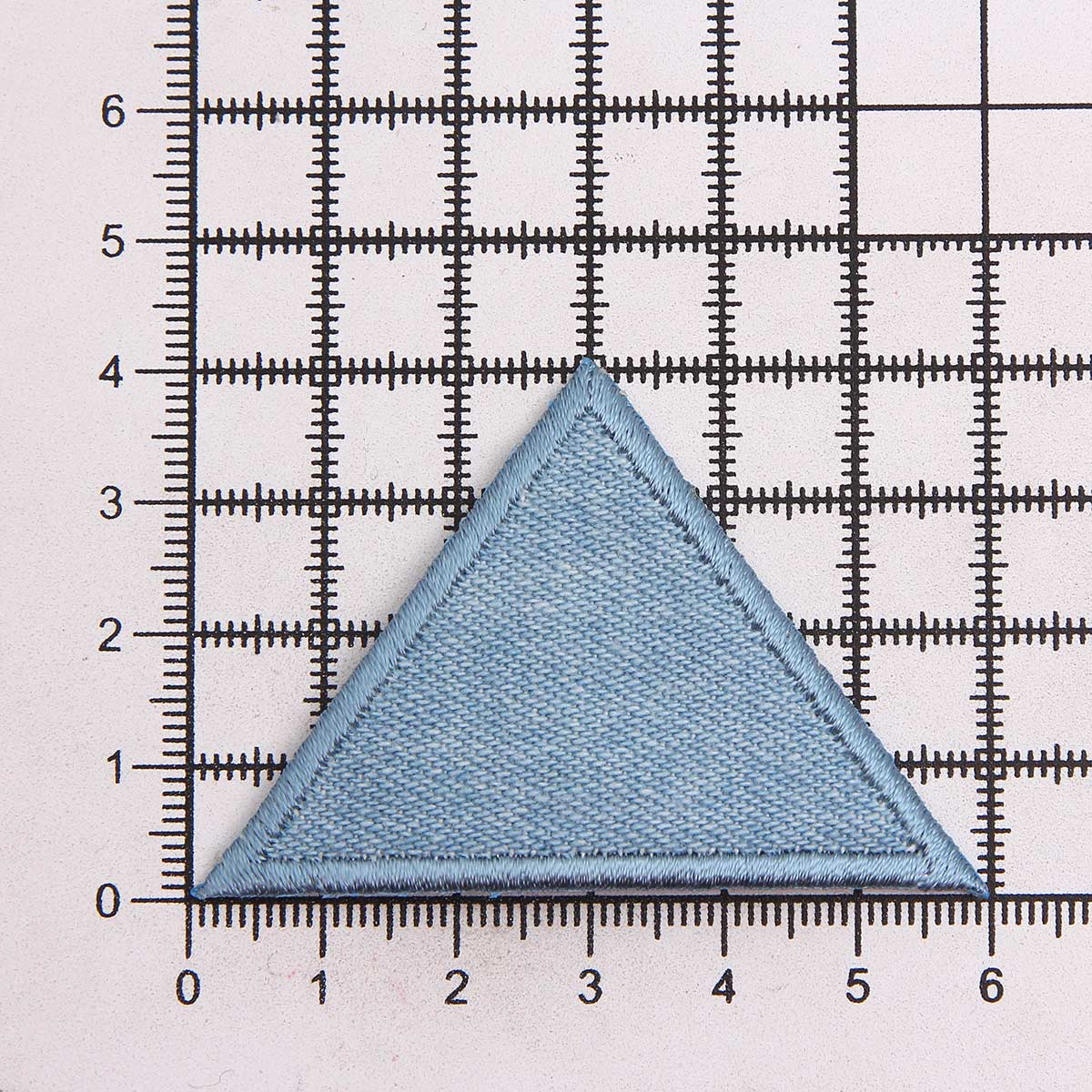 Термоаппликация Prym нашивка Треугольник светлый джинс 4х6 см 2 шт для ремонта и украшения одежды 925471 - фото 9