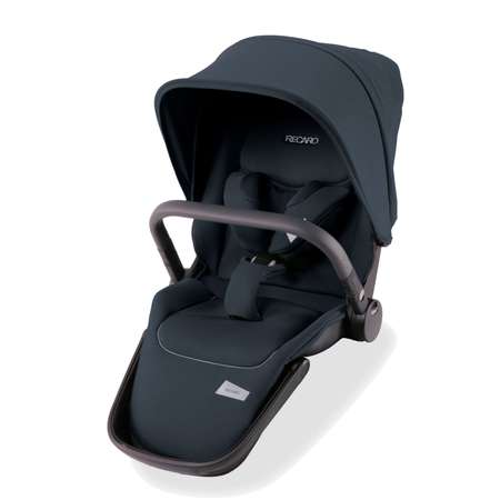 Коляска 2 в 1 Recaro Celona шасси Silver Prime Mat Black