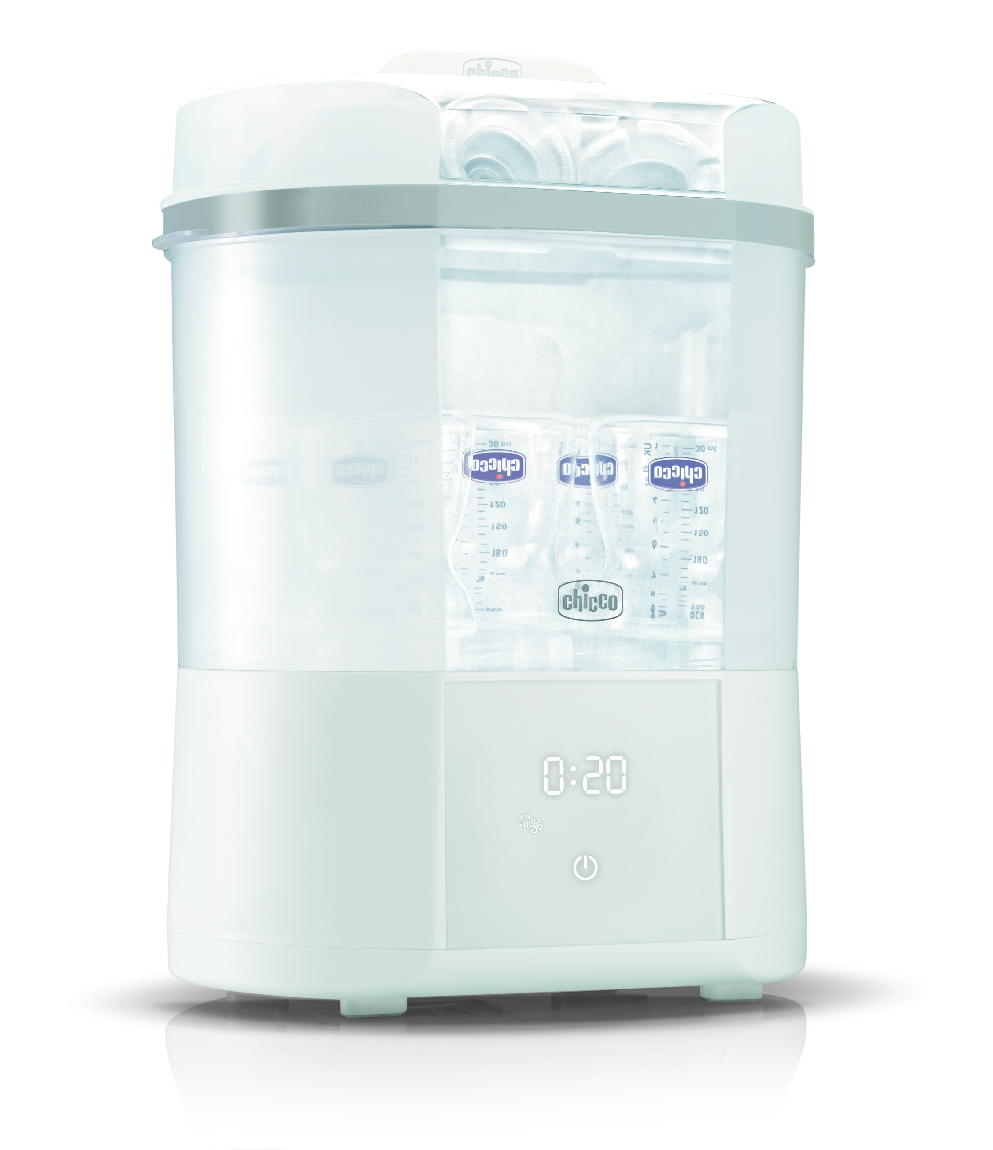 Стерилизатор для бутылочек CHICCO Steriliser с функцией сушки купить по  цене 10699 ₽ в интернет-магазине Детский мир