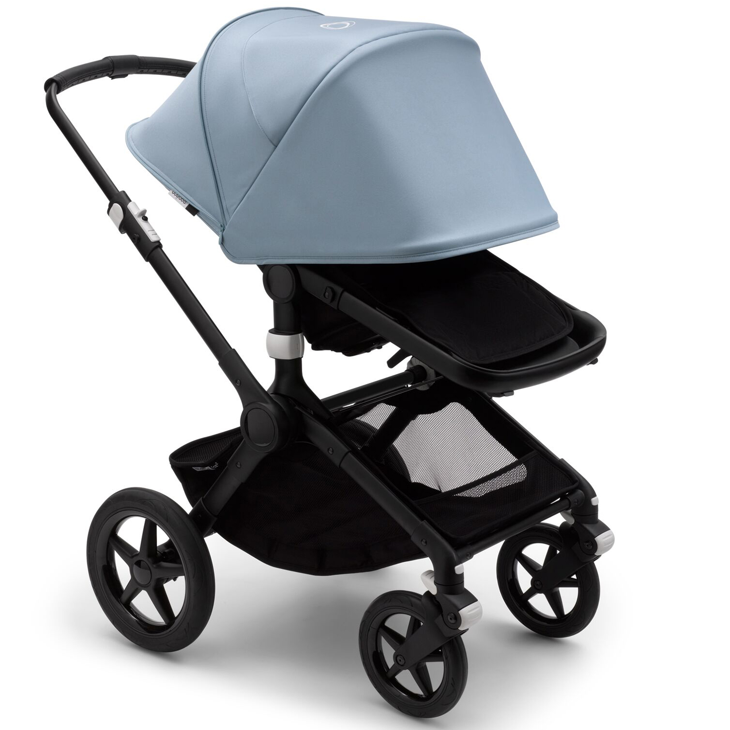 Коляска 2в1 Bugaboo Fox2 Complete Black Black-Vapor Blue - фото 16