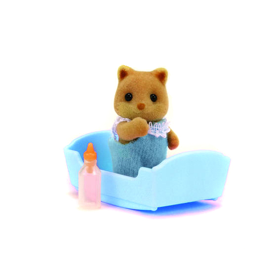 Малыш лисенок Sylvanian Families в комбинезончике в ассортименте - фото 1