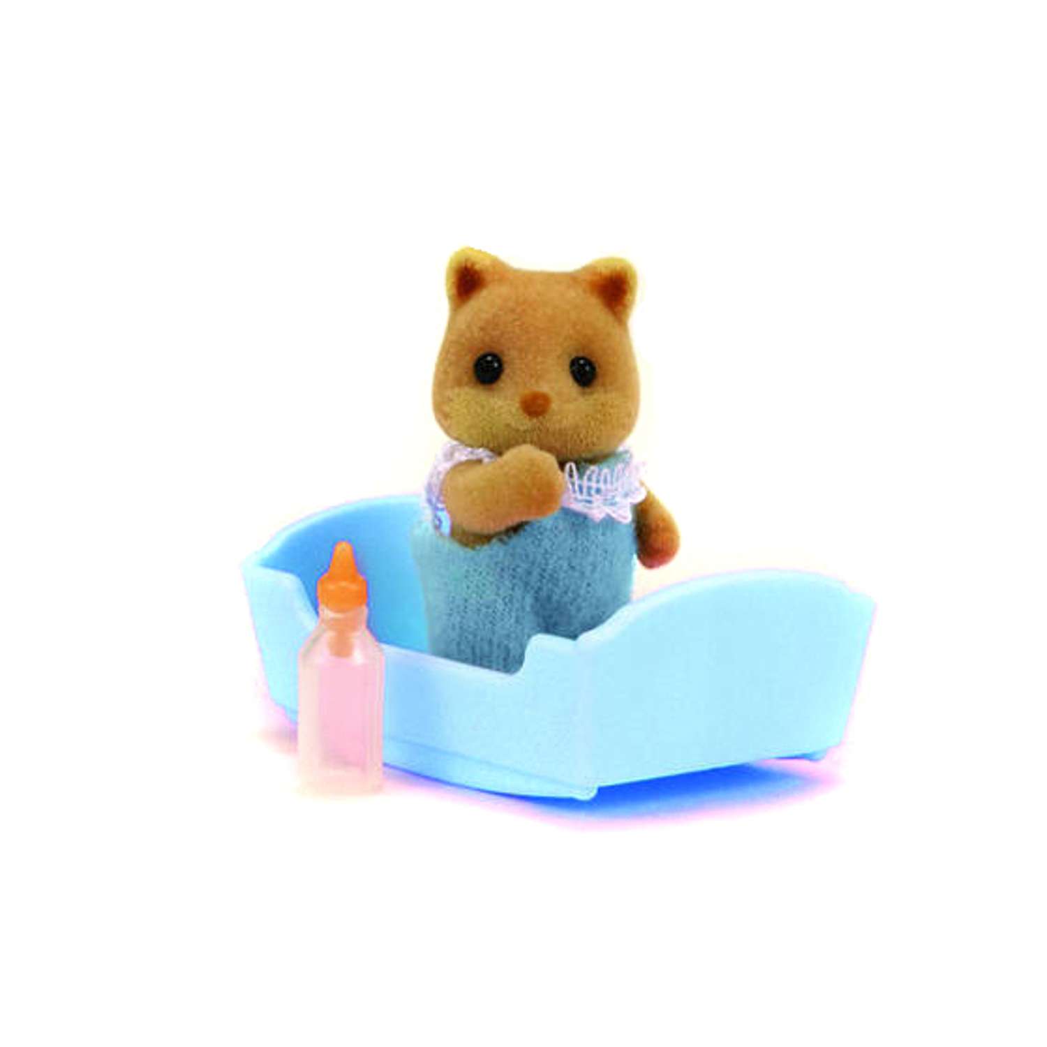 Малыш лисенок Sylvanian Families в комбинезончике в ассортименте - фото 1