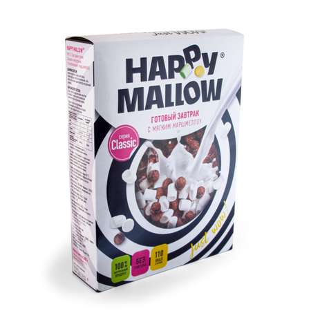 Сухой завтрак Сладкая сказка Happy Mallow с мягким маршмеллоу 240г