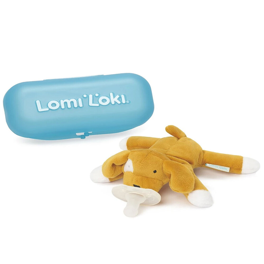 Соска-пустышка LomiLoki с развивающей игрушкой Щенок Арчи - фото 3
