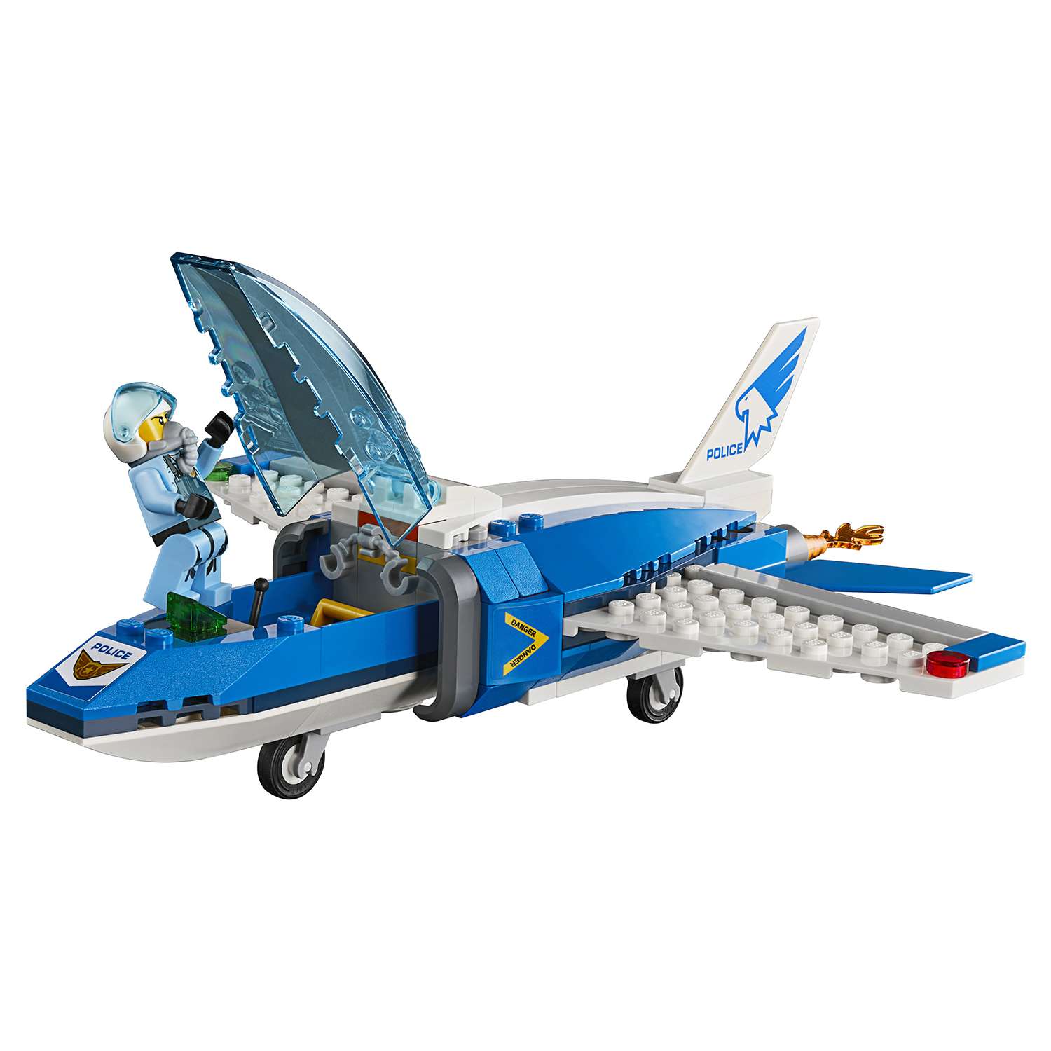Конструктор LEGO City Police Воздушная полиция: арест парашютиста 60208 - фото 14