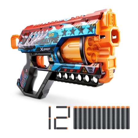 Бластер X-Shot Скинс Грифер Апокалипс 36561D