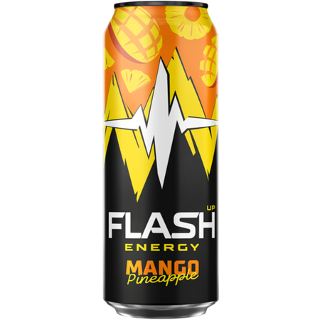 Энергетический напиток Flash Up Energy Манго-Ананас 450мл