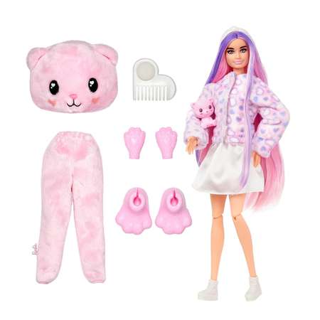 Кукла Barbie Cutie Reveal Мишка HKR04