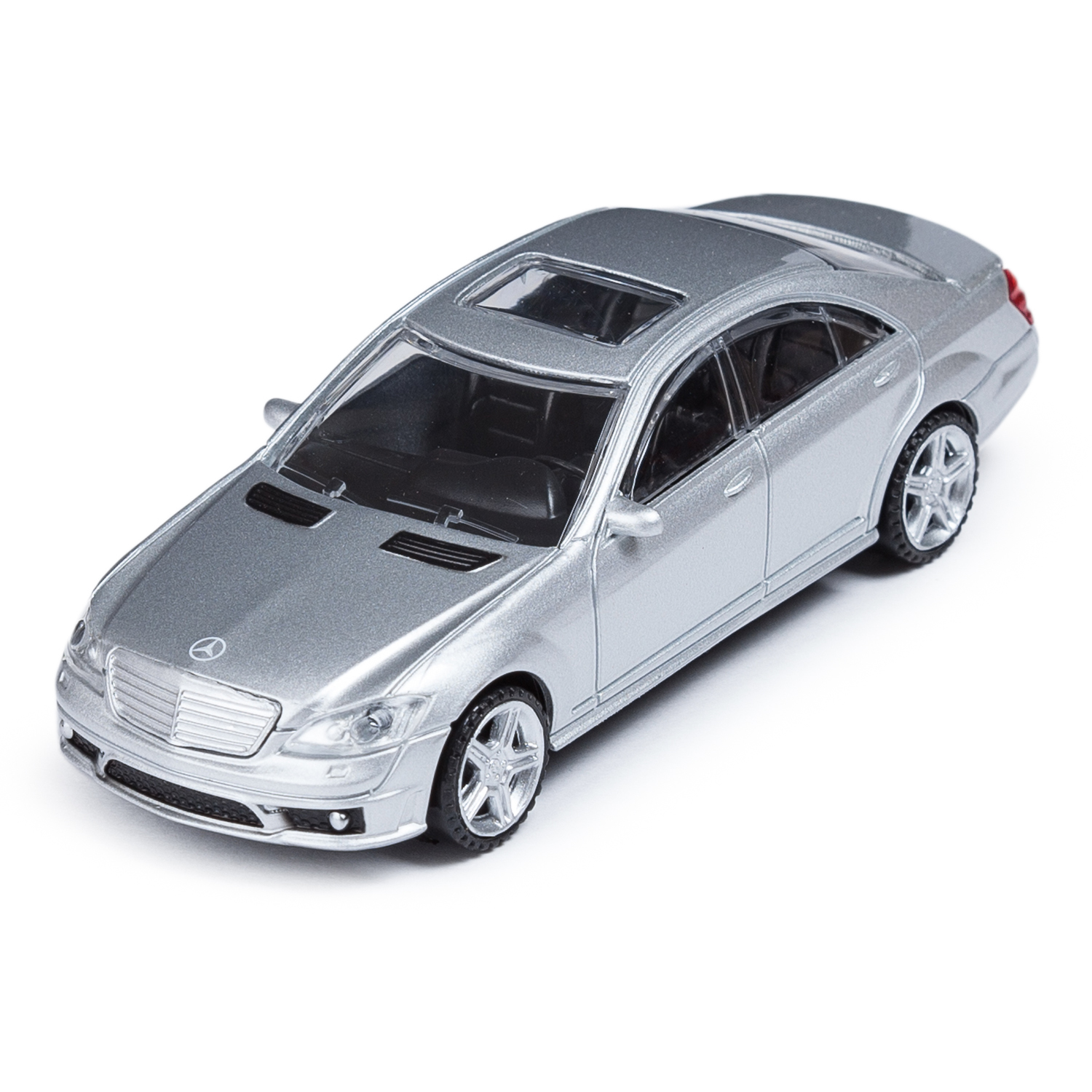 Автомобиль Rastar Mercedes 1:43 серебряный 37100 - фото 1