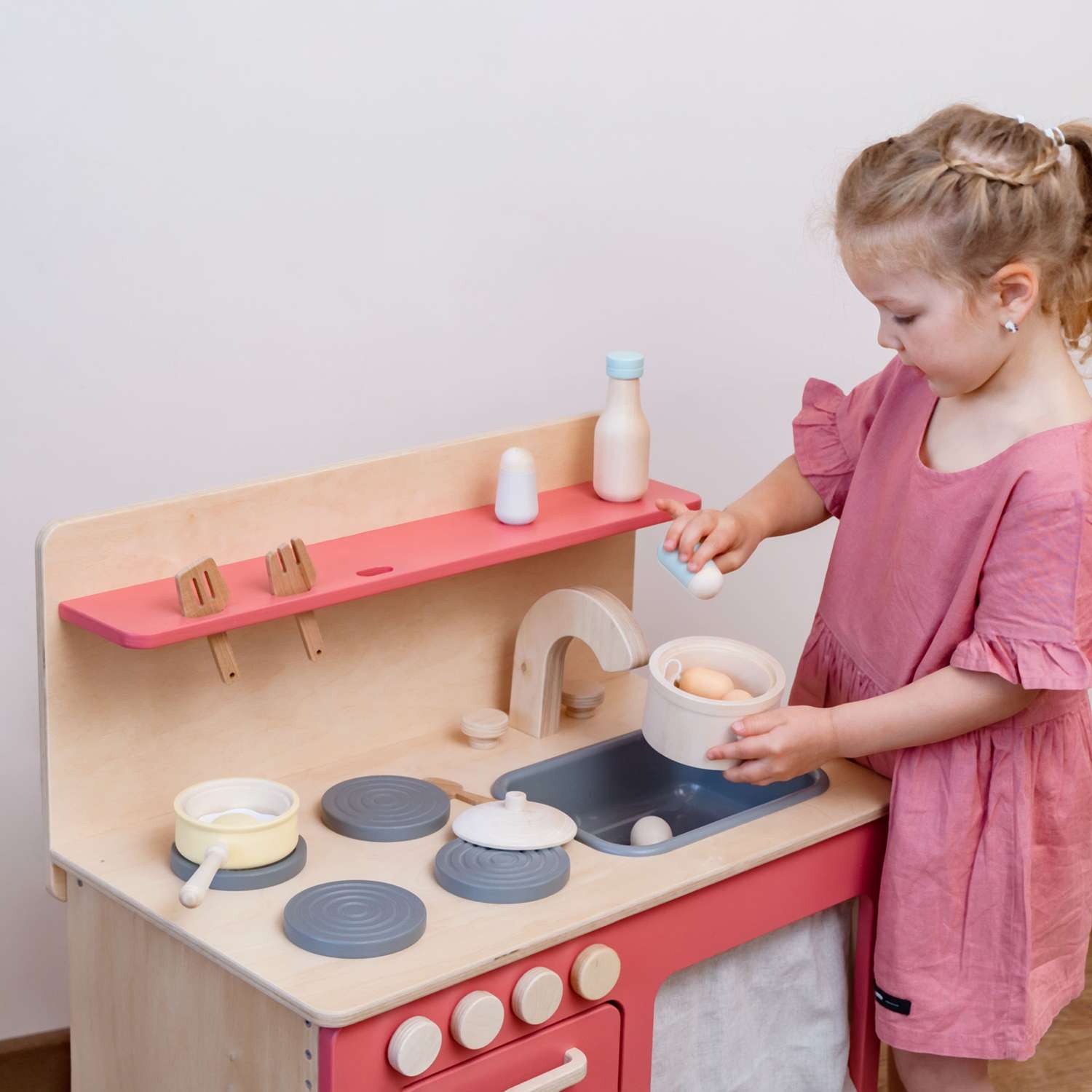 Кухня детская деревянная tioTeo детям Medium - фото 6