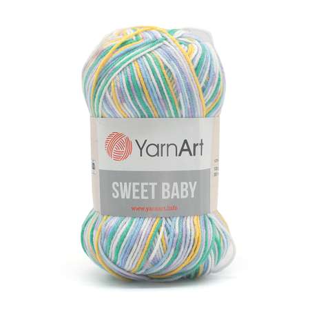 Пряжа для вязания YarnArt Sweet Baby 100 гр 300 м акрил тонкая детская 5 мотков цвет 913