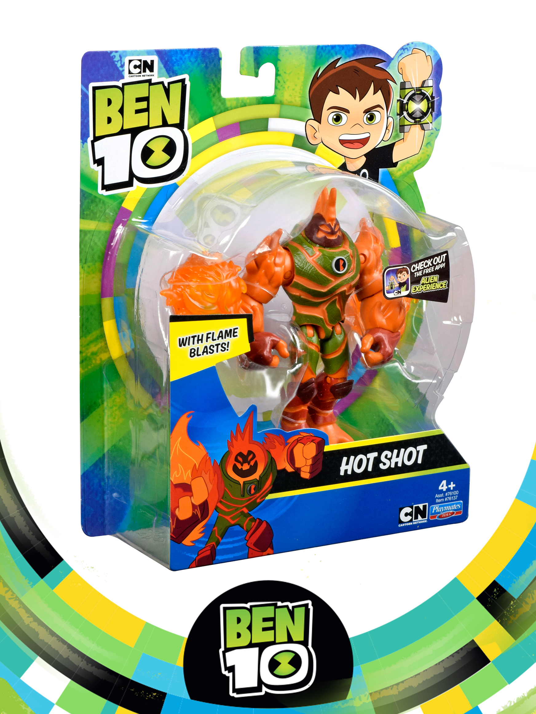 Фигурка Ben10 Хот Шот 12.5 см - фото 4