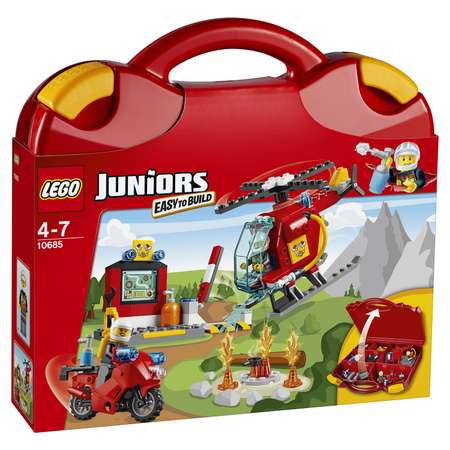 Конструктор LEGO Juniors Чемоданчик «Пожар» (10685)