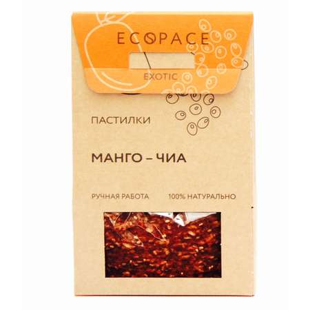 Пастилки EcoSpace манго-чиа 40г