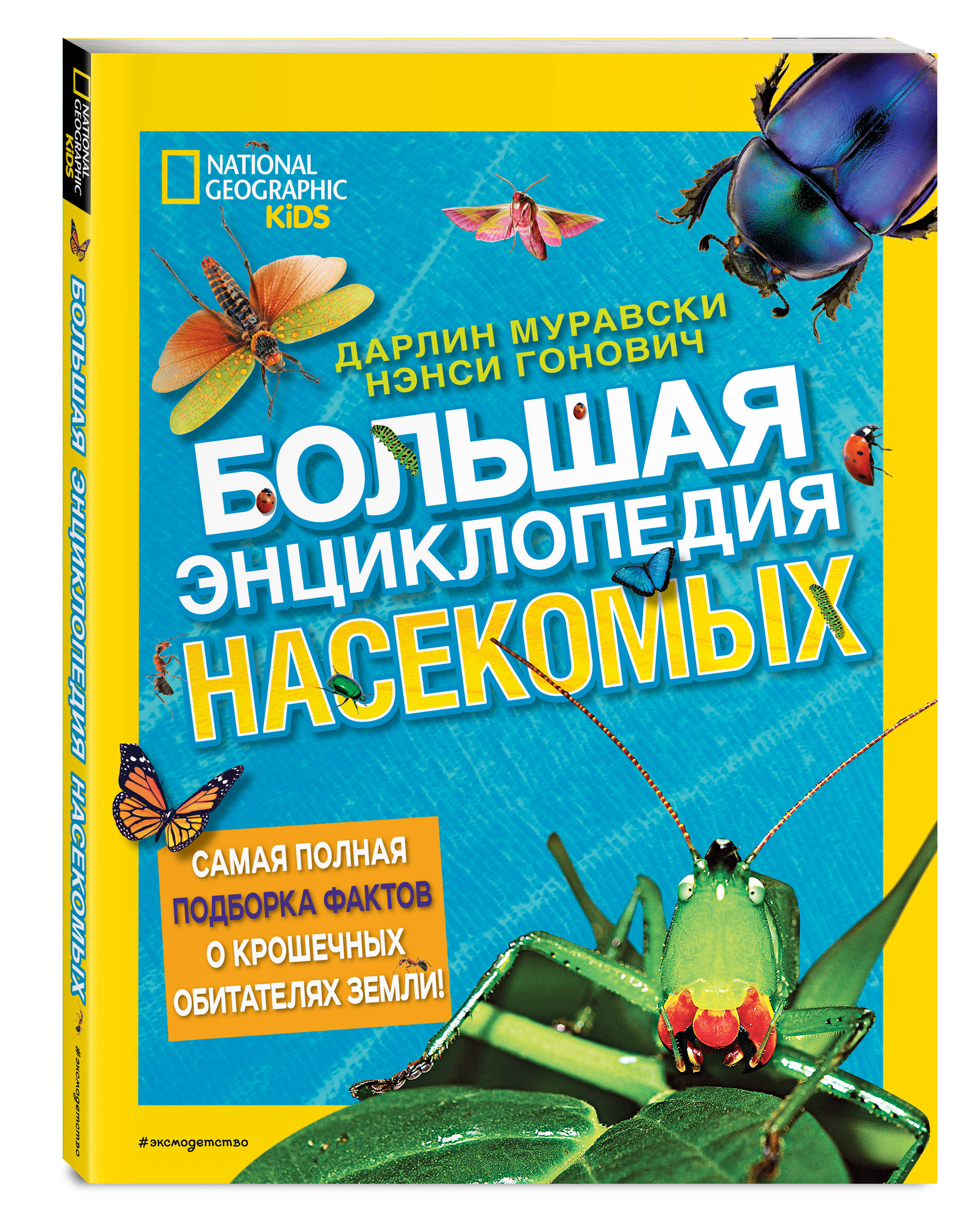 Книга ЭКСМО-ПРЕСС Большая энциклопедия насекомых купить по цене 1757 ₽ в  интернет-магазине Детский мир