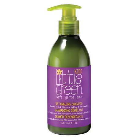 Шампунь LITTLE GREEN для облегчения расчесывания и распутывания волос