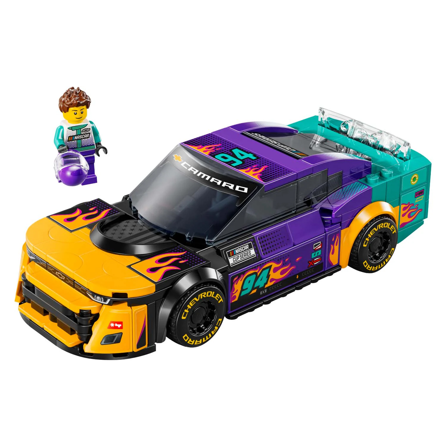 Конструктор детский LEGO Speed Champions Гоночный автомобиль - фото 10