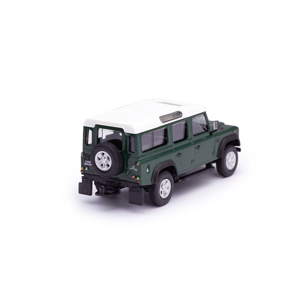 Внедорожник CARARAMA Land Rover 1:43 без механизмов зеленый 34331 - фото 3