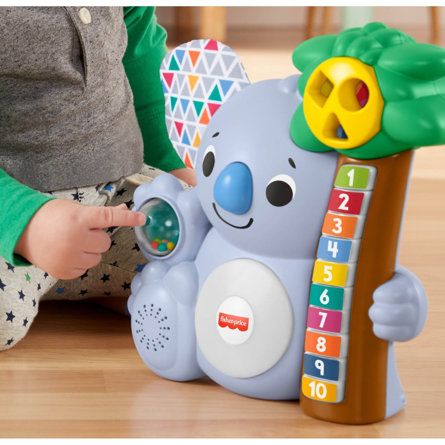 Игрушка Fisher Price Linkimals Считающая Коала для малышей развивающая GRG60 - фото 9