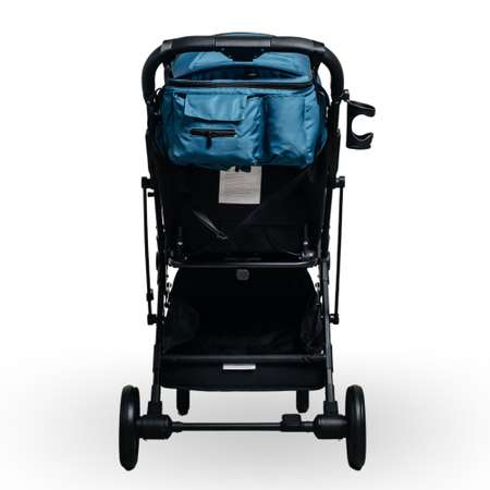 Прогулочная коляска Keka Passo с большими колесами с сумкой цвет бирюза