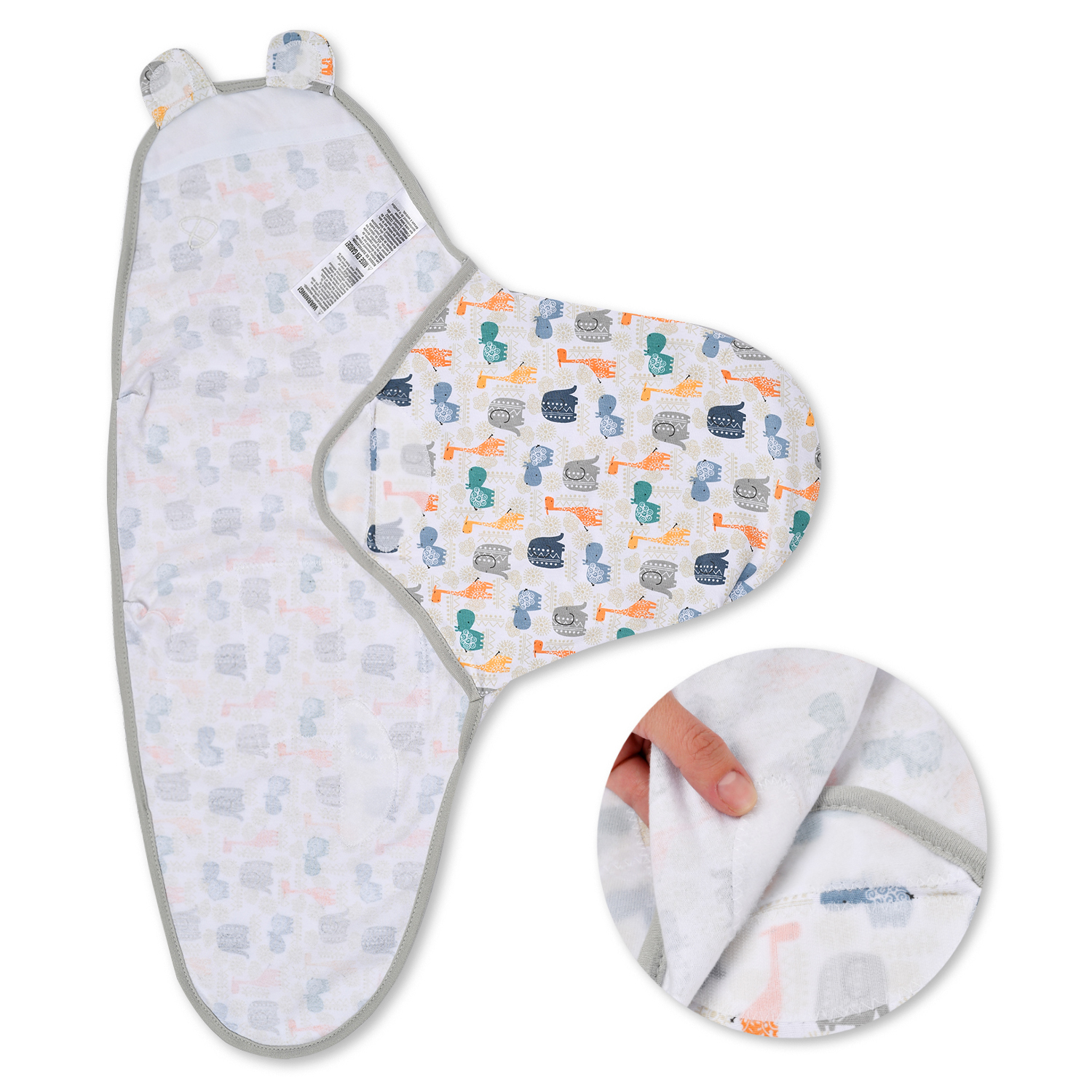 Конверт на липучке Summer Infant SwaddleMe S/M в ассортименте - фото 4