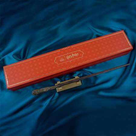 Волшебная палочка Harry Potter Рон Уизли в коллекционной коробке с подставкой