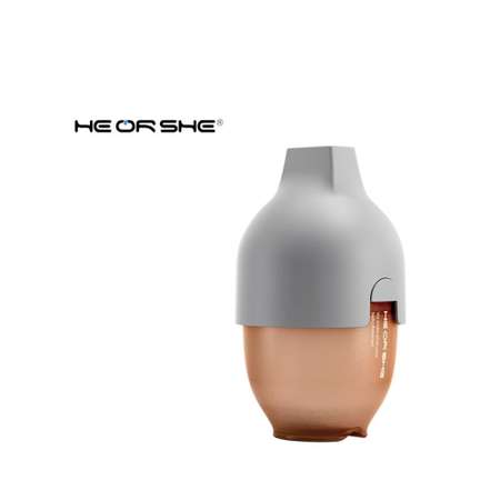 Бутылочка антиколиковая HEORSHE Ultra Wide Neck Baby Bottle 160 мл от 0 месяцев серая