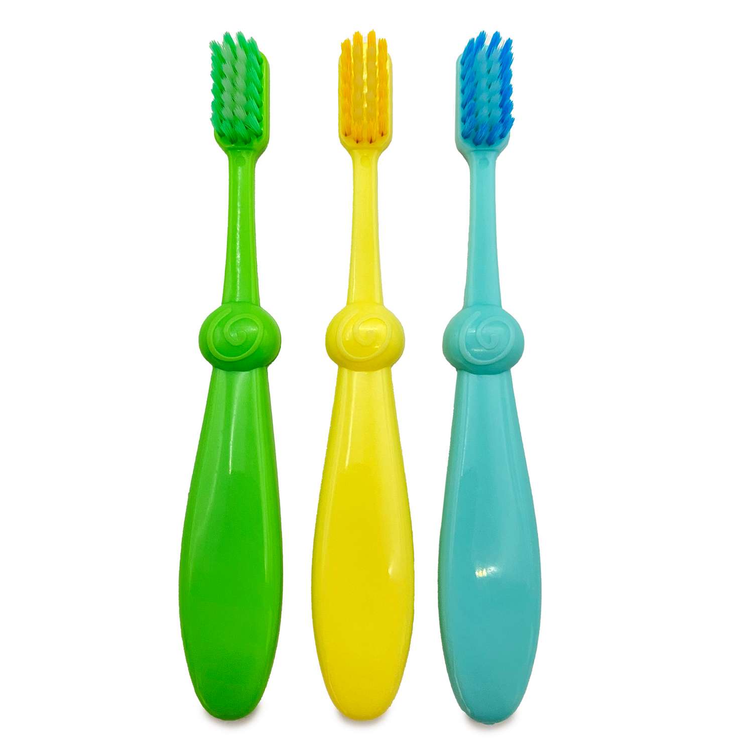 Набор зубных щёток BabyGo для детей 3шт CE-MBS18 - фото 1
