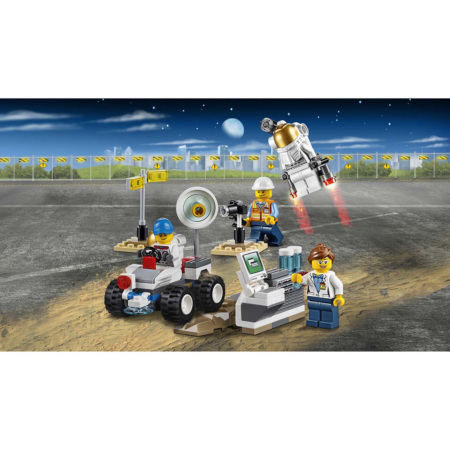 Конструктор LEGO City Space Port Набор для начинающих "Космос" (60077) - фото 4