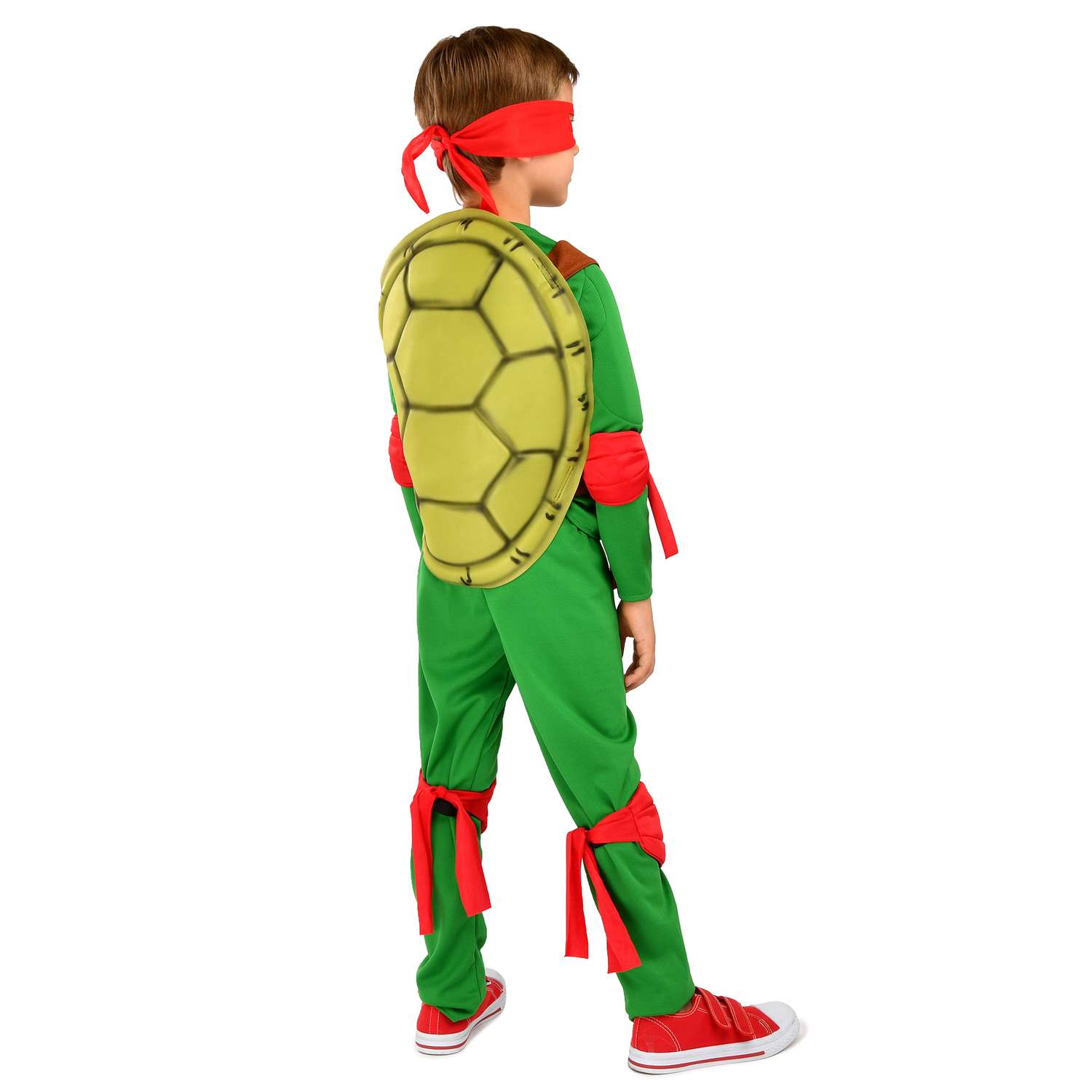 Костюм карнавальный Ninja Turtles(Черепашки Ниндзя) Рафаэль 3-5лет 92-110 55002-XS 55002-XS - фото 2