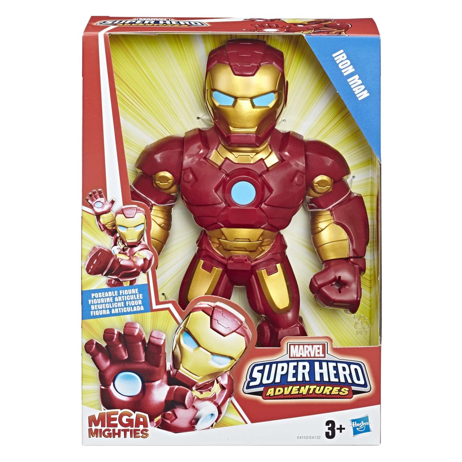 Игрушка Hasbro (Marvel) Мега Майтис Железный человек E4150ES0 - фото 2